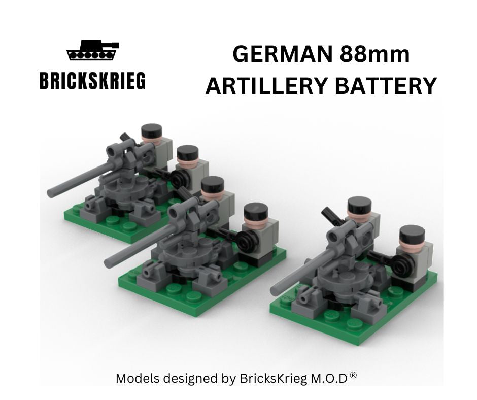German 88mm Artillery Battery image 0