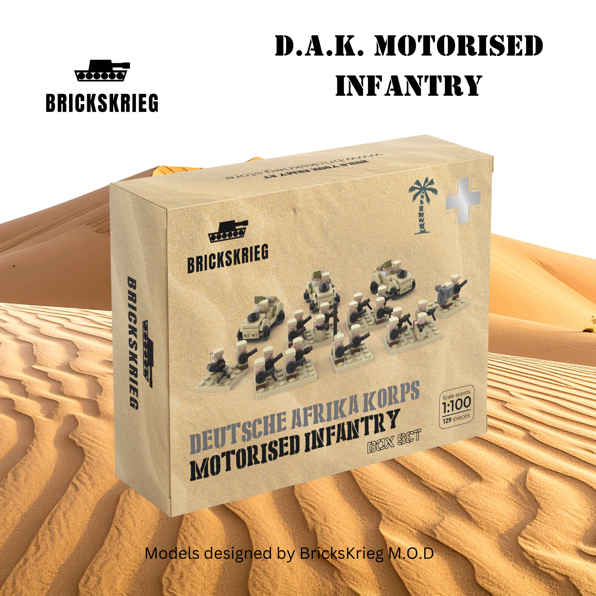 D.A.K. Motorised Infantry Box Set