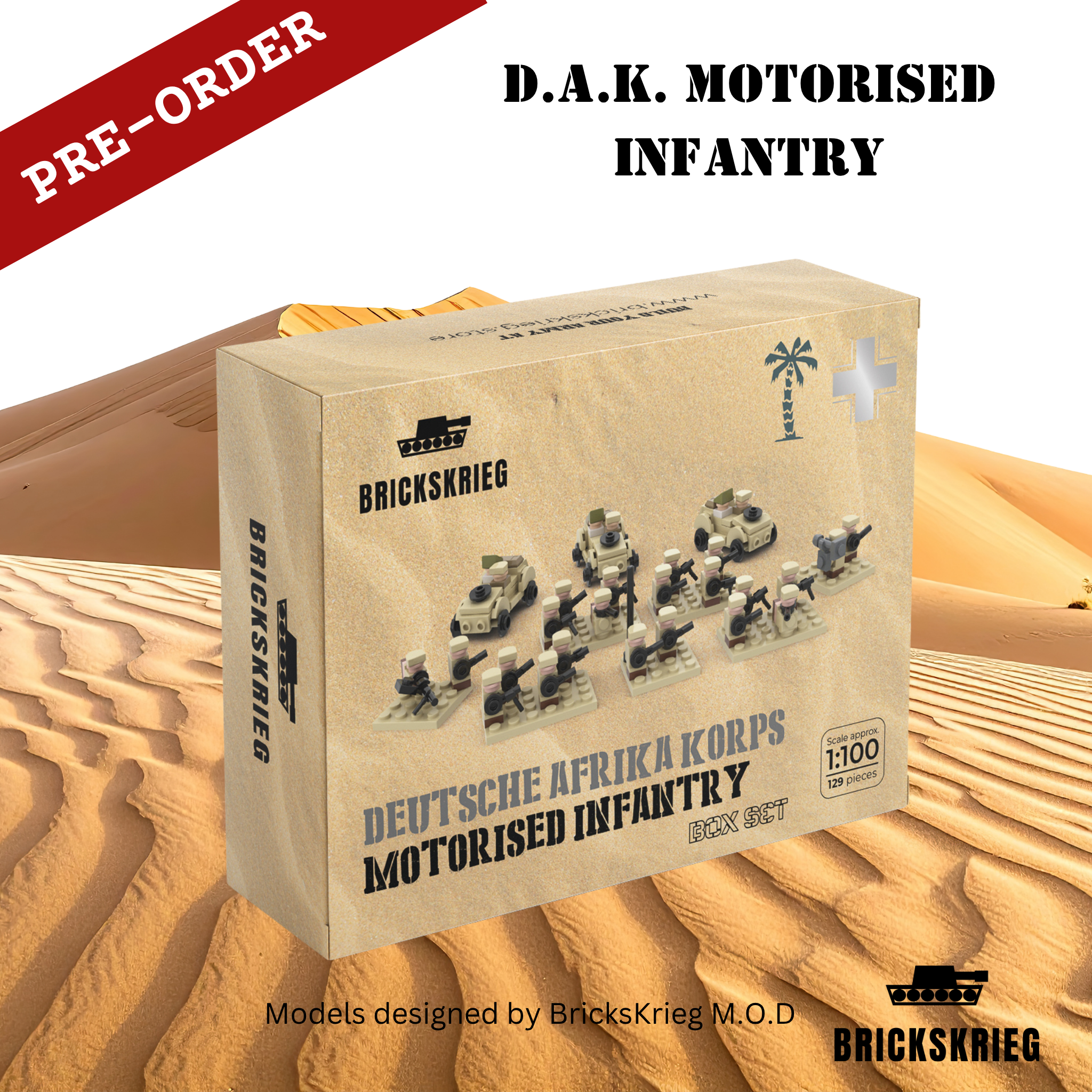 **Pre-Order** D.A.K. Motorised Infantry Box Set