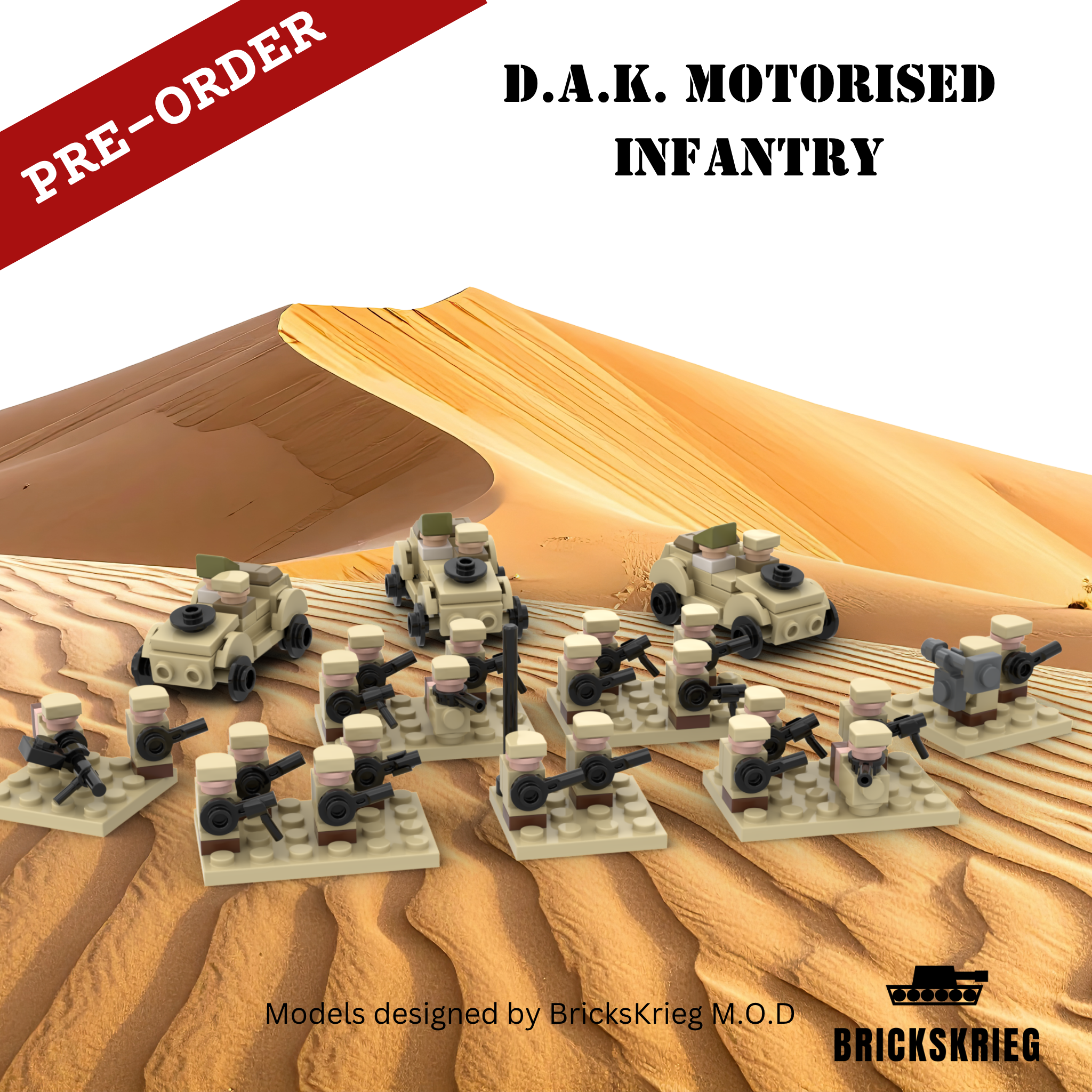 **Pre-Order** D.A.K. Motorised Infantry Box Set