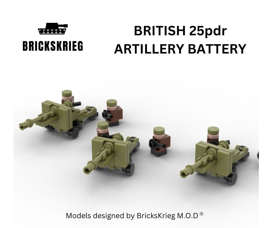 British 25pdr Artillery Battery image 0