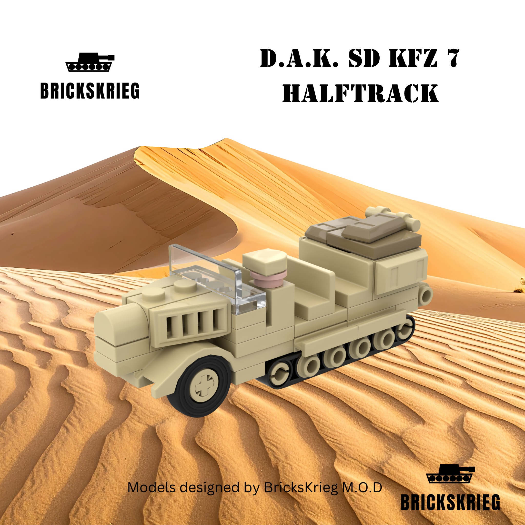 D.A.K. Sd Kfz 7 - Single Model