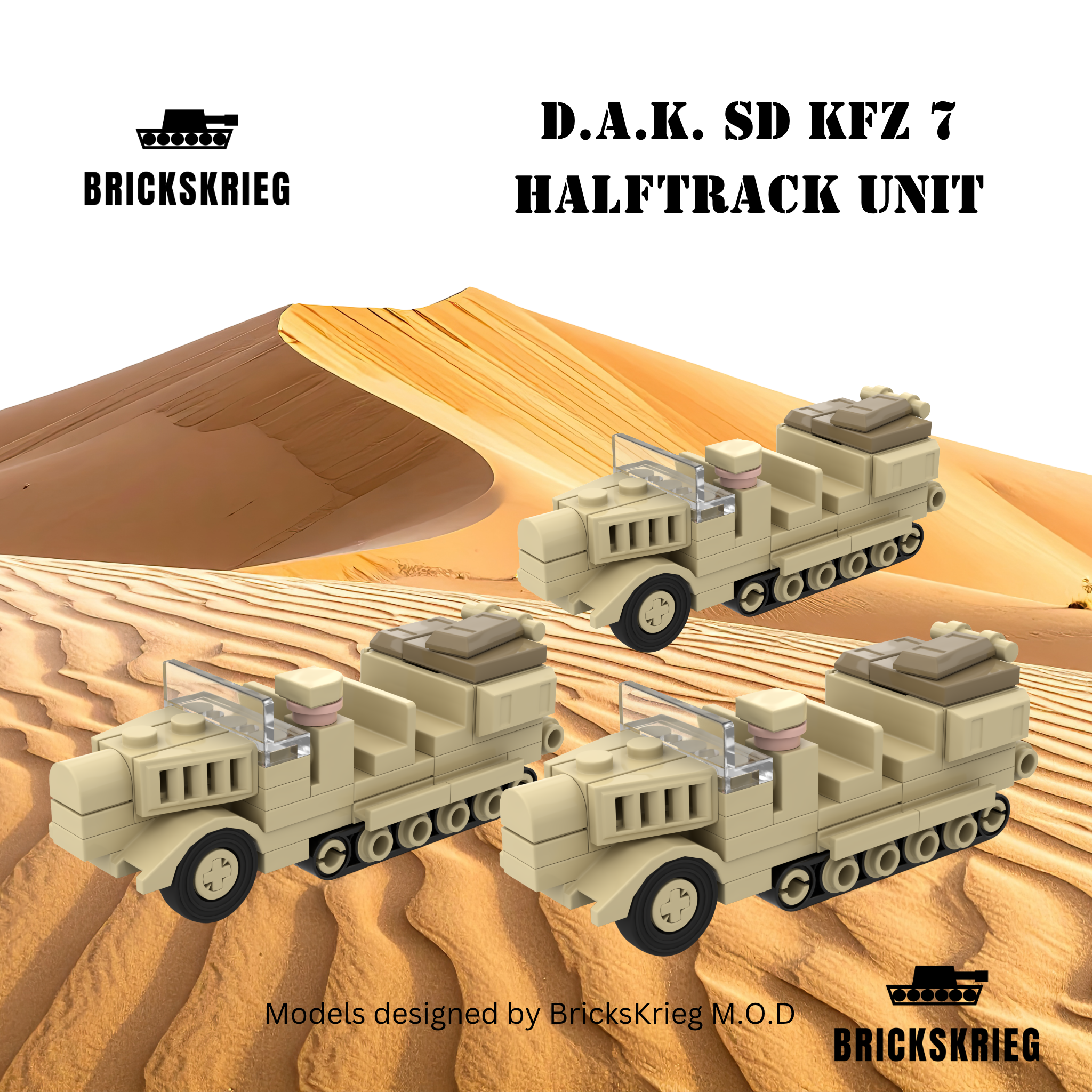 D.A.K. Sd Kfz 7 - Unit