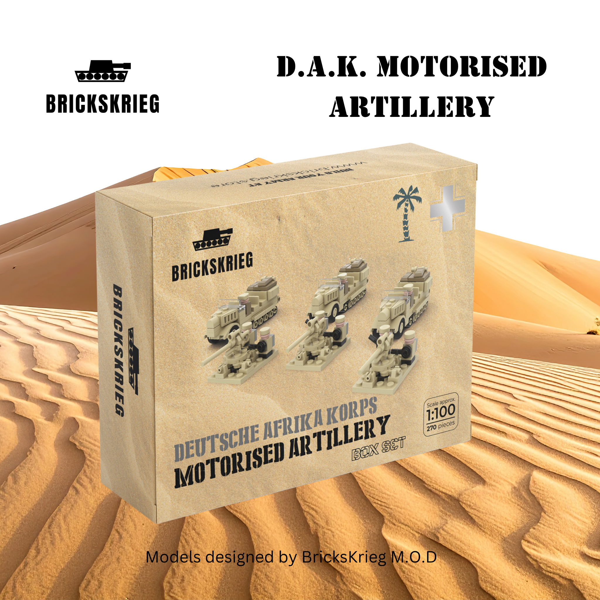 D.A.K. German Motorised Artillery