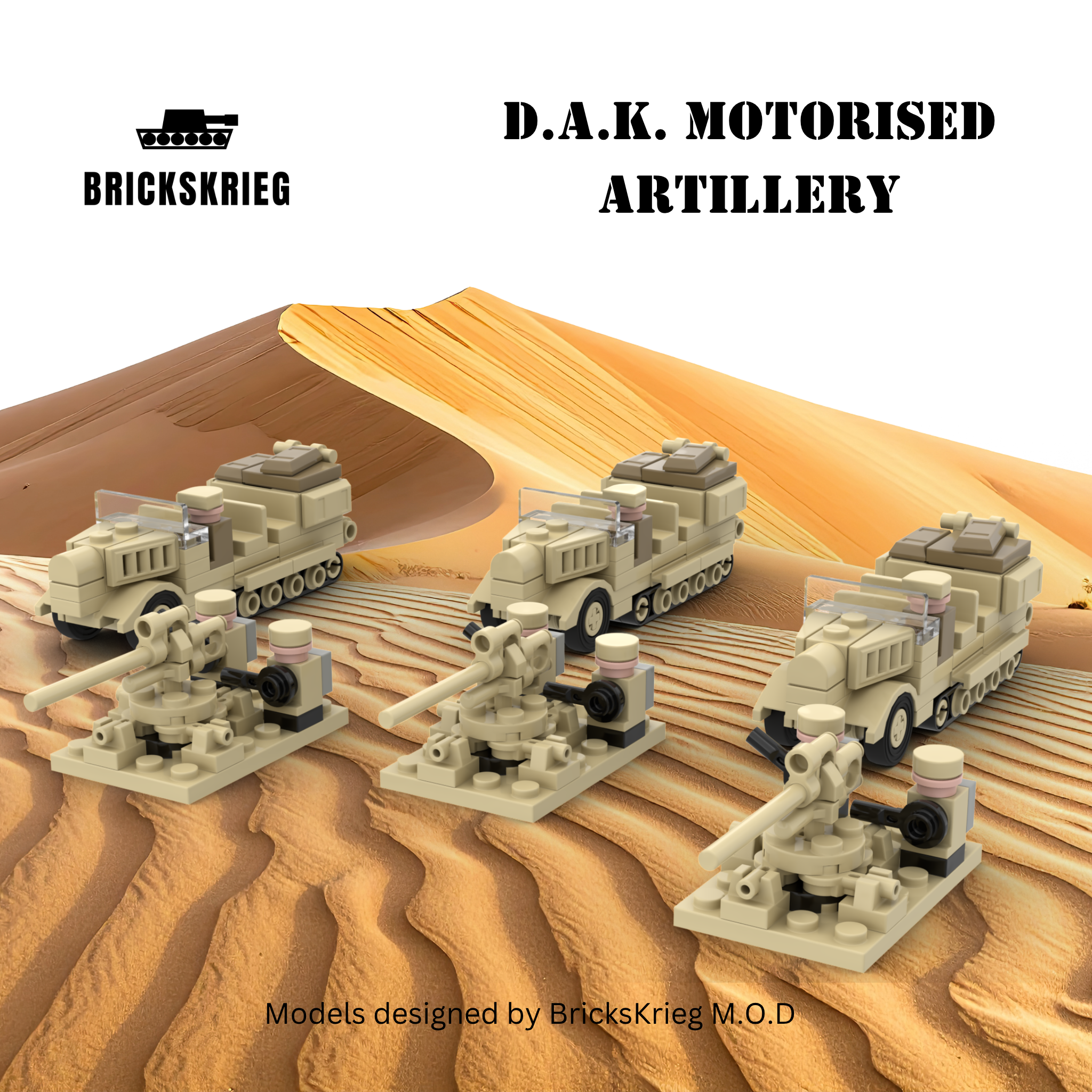 D.A.K. German Motorised Artillery