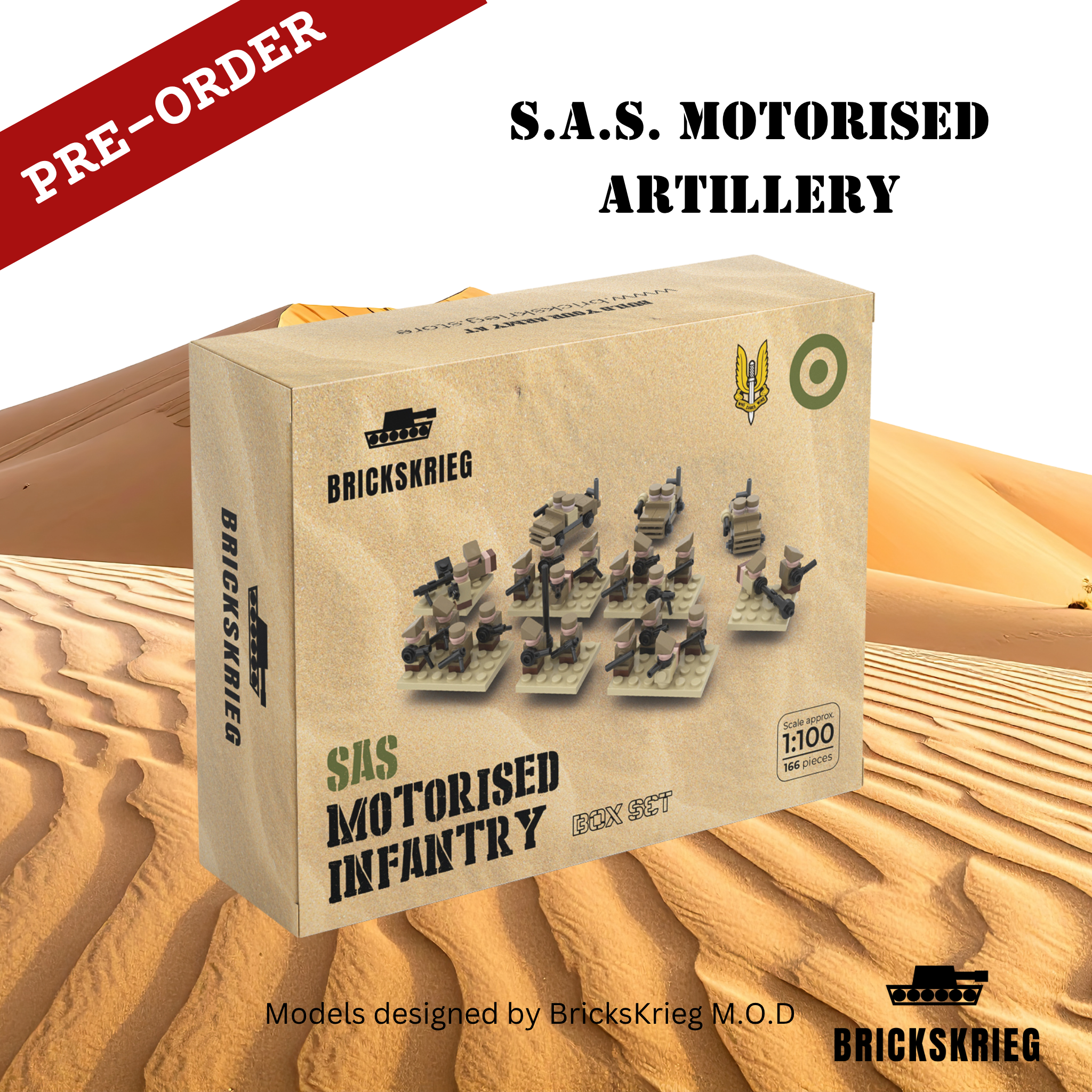 **Pre-Order** S.A.S. Motorised Infantry Box Set