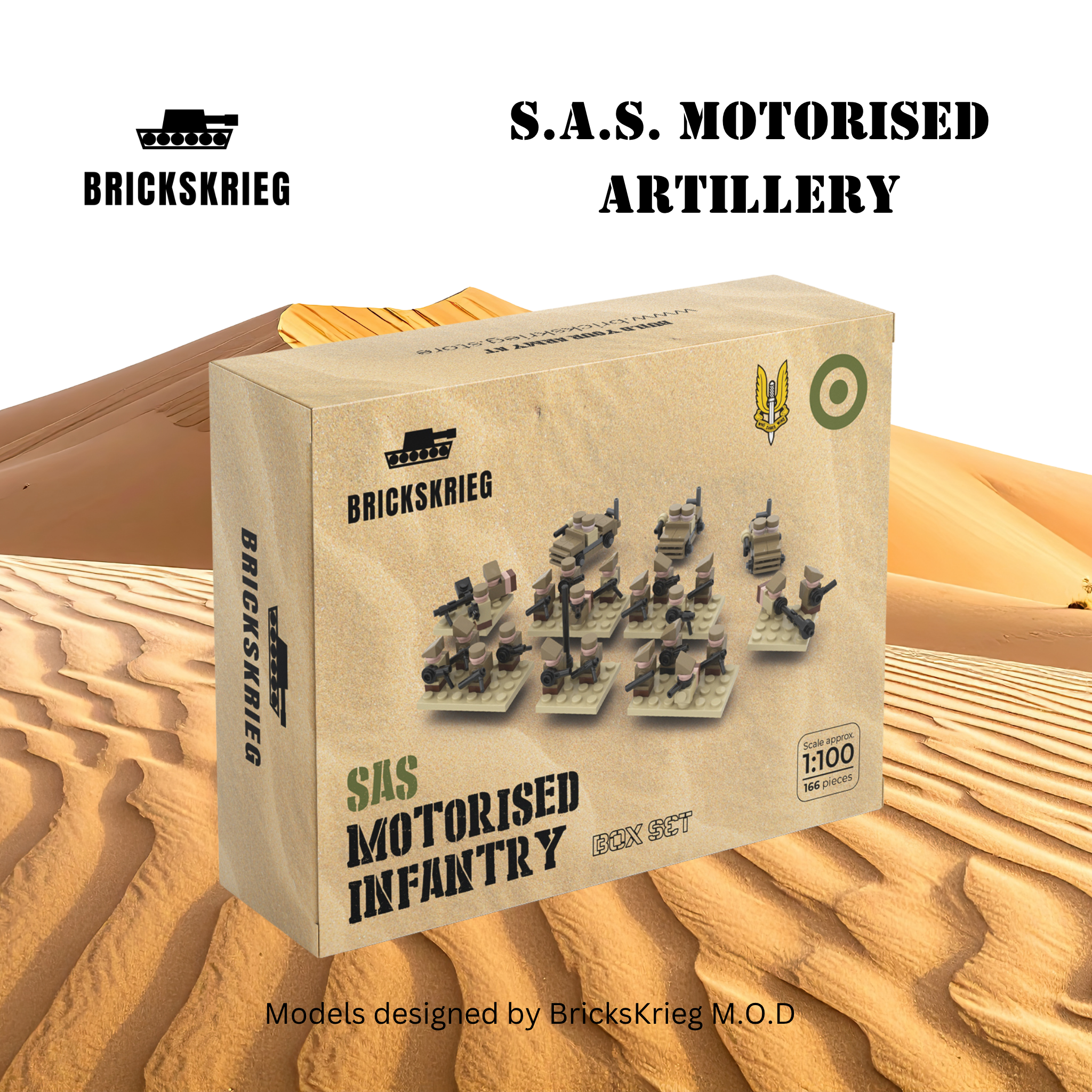 S.A.S. Motorised Infantry Box Set