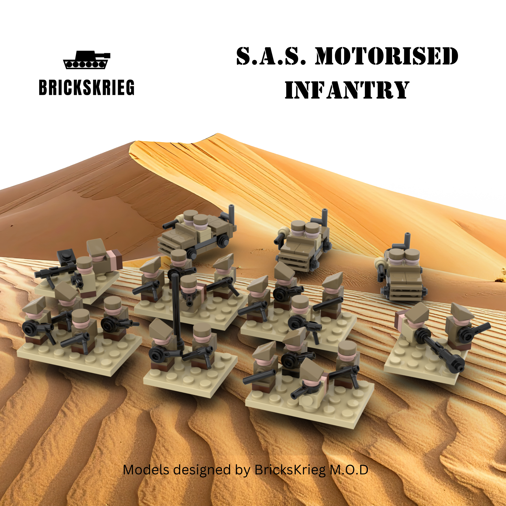 S.A.S. Motorised Infantry Box Set