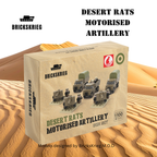 British Desert Rat Motorised Artillery