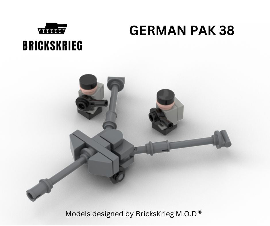 PAK 38 Anti Tank Gun - Single Model image 0