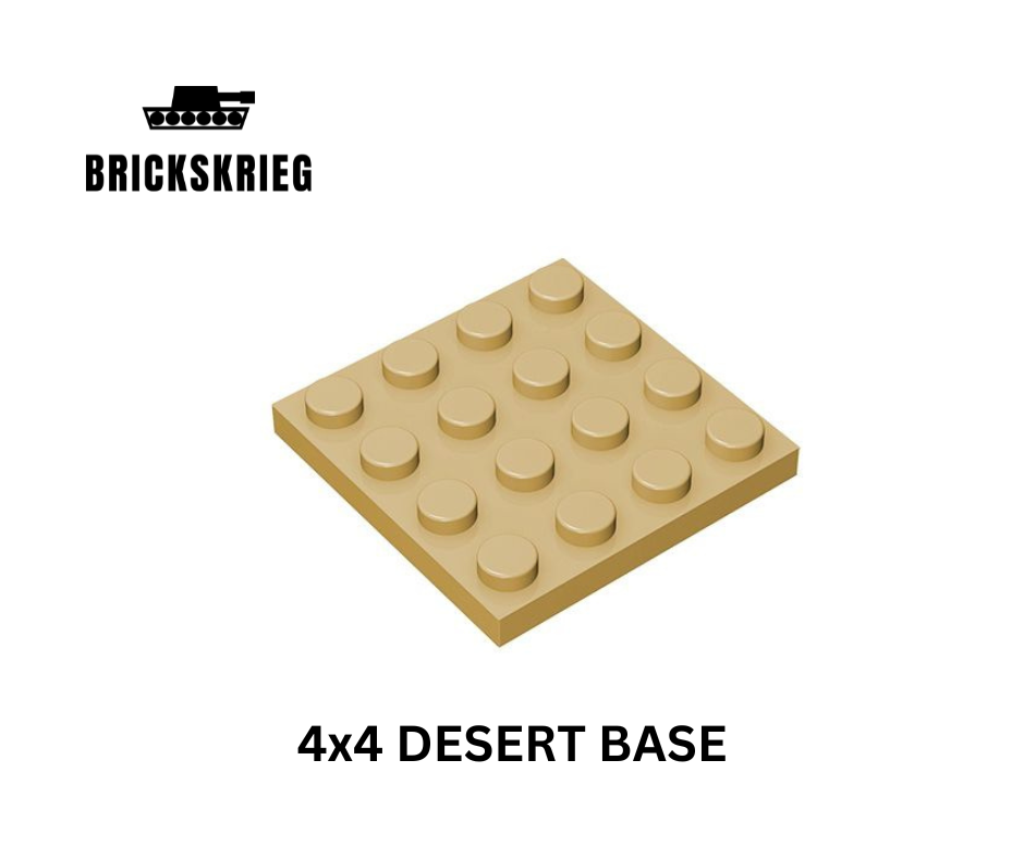 4x4 Shell Base 4 x 4 Bases – Brickskrieg
