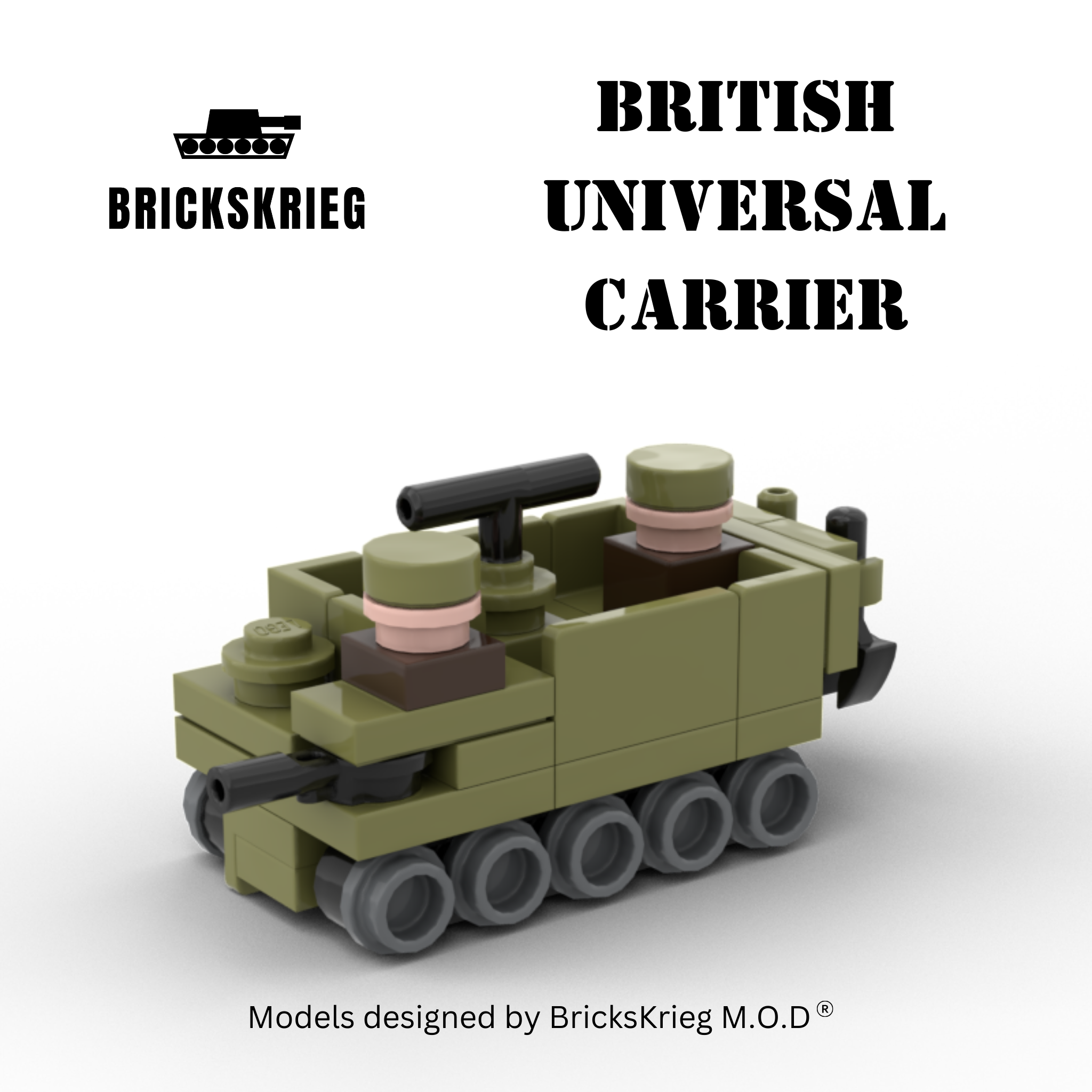 British Universal Carrier - Single Model