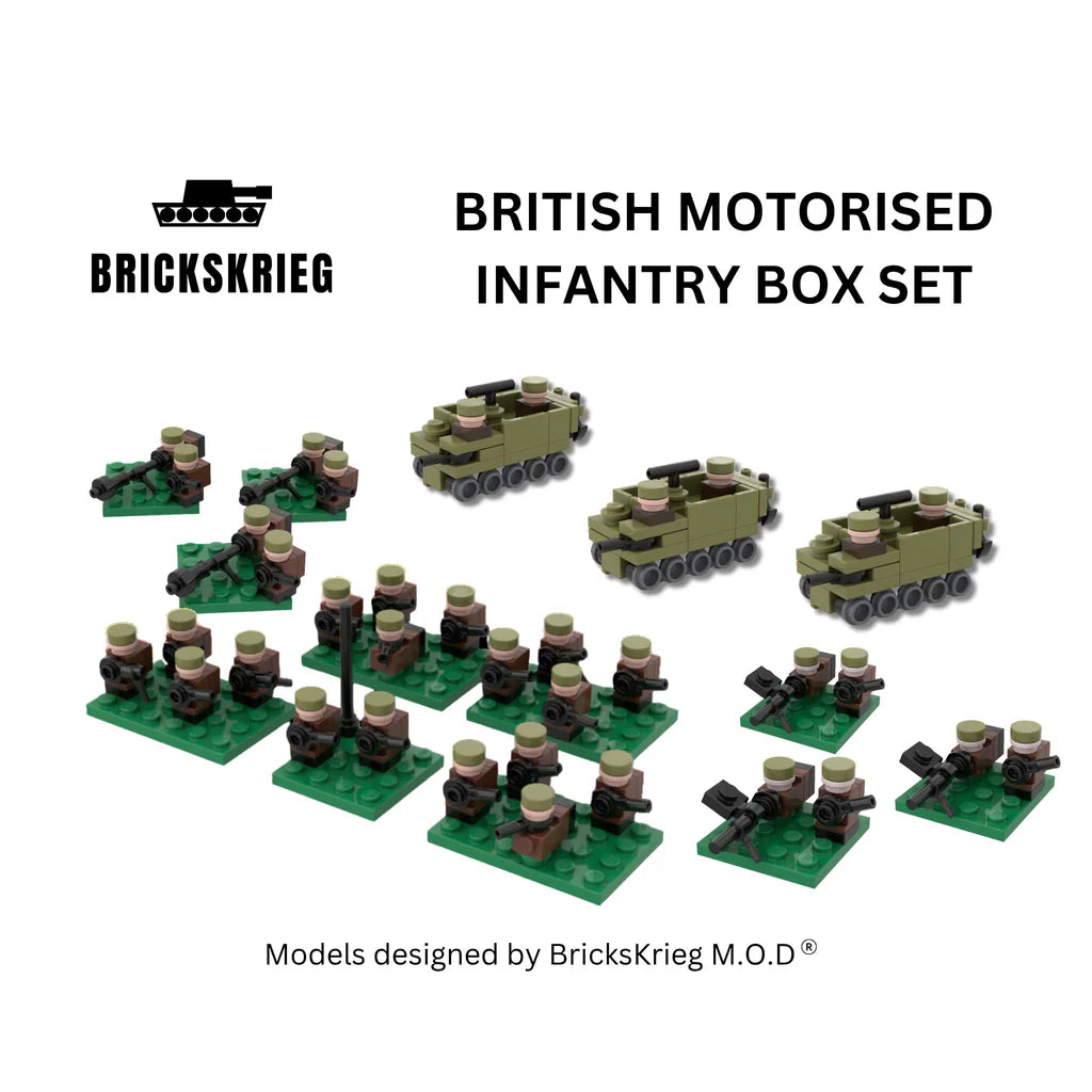 British Motorised Infantry Box Set