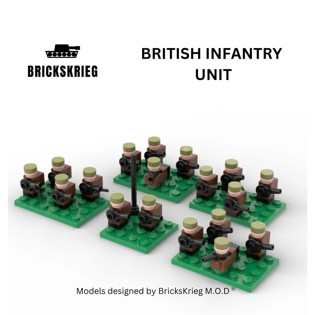 British Motorised Infantry Box Set