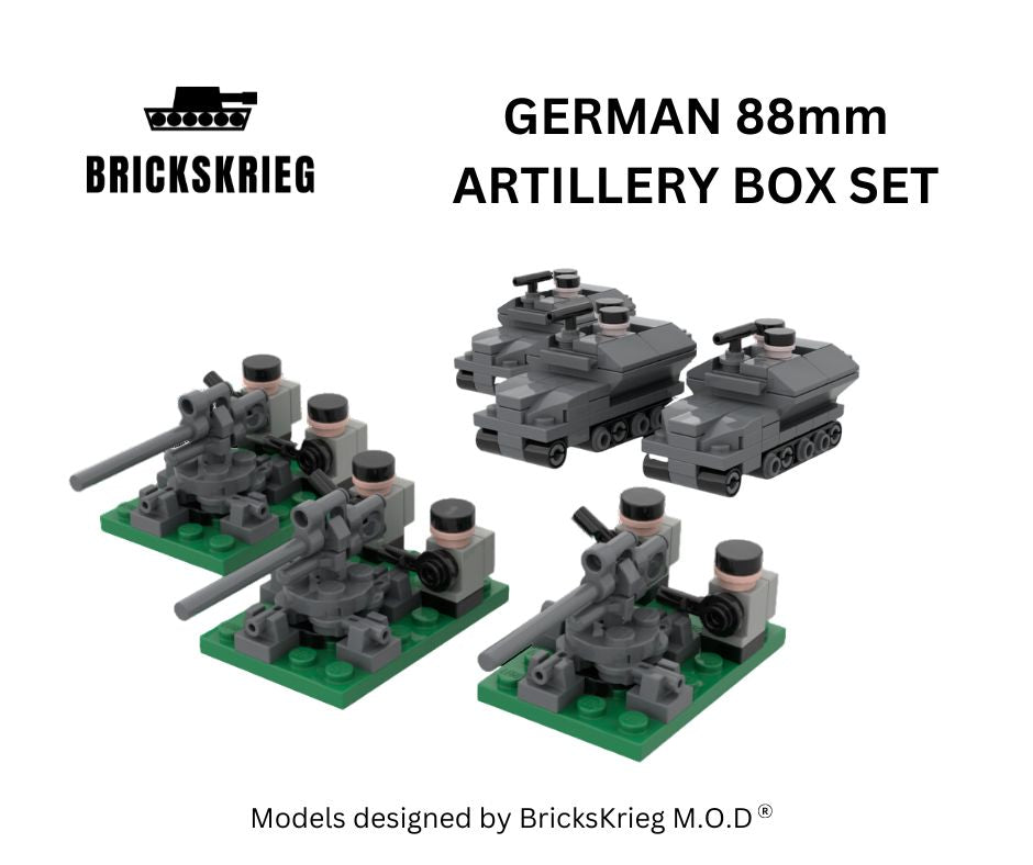 German 88mm Artillery Box Set image 0