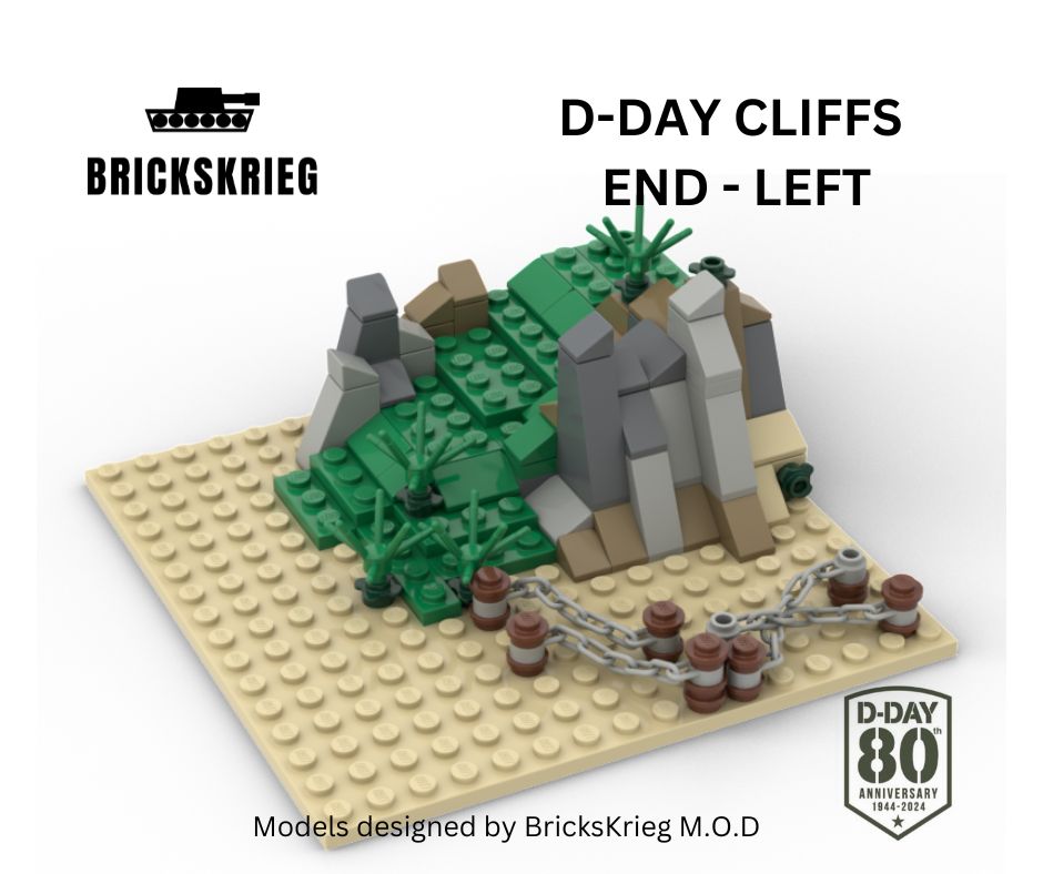 D-Day Beach Cliffs End - Left image 0