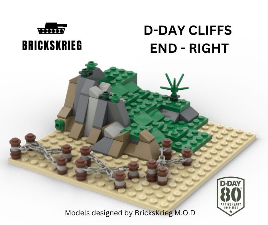 D-Day Beach Cliffs End - Right image 0